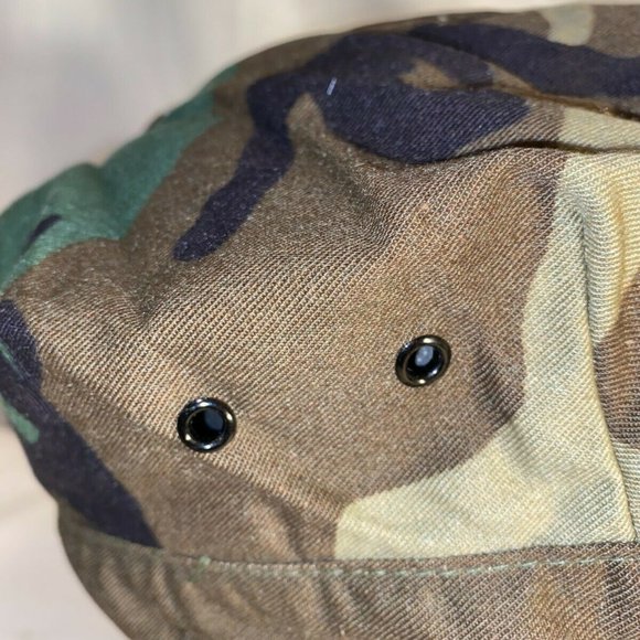 BDU WOODLAND 8 POINT UTILITY CAP VARIOUS SIZES - Picture 7 of 12